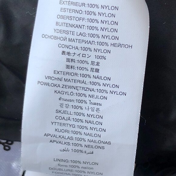 MICHAEL KORS Black Quilted Puffer Hoodie Vest Long Tunic Length high neck Gold S - Picture 14 of 16